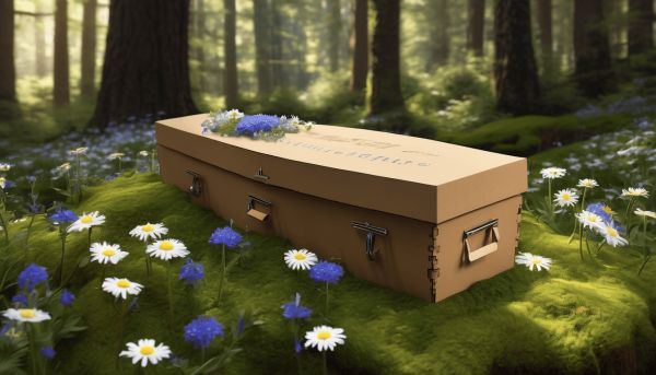 Le cercueil en carton, une alternative respectueuse de l’environnement